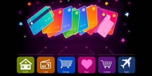 Organize suas finanças usando um cartão para cada categoria