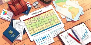 Planeje viagens com base no seu calendário financeiro