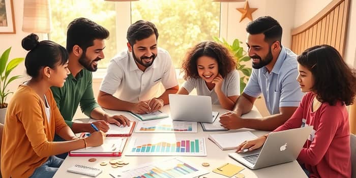 Crie um orçamento mensal realista e flexível