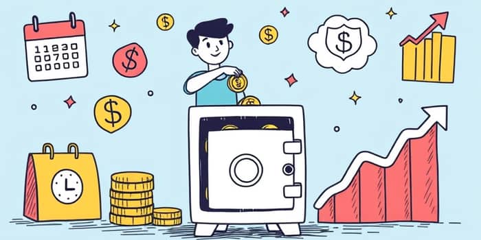 Separe uma porcentagem da renda para emergências