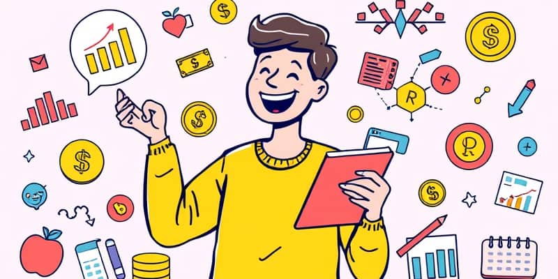 Mantenha um caderno ou app específico para finanças